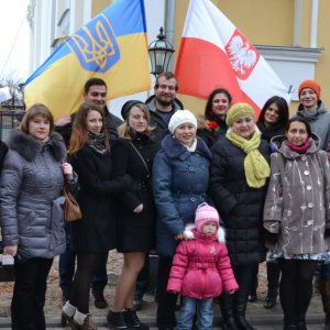 Житомиряни відзначали 96-у річницю Незалежності Польщі. ФОТО